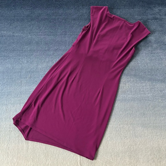 ⚠️LAST CHANCE Ann Taylor Magenta Sheath Dress - Picture 2 of 3